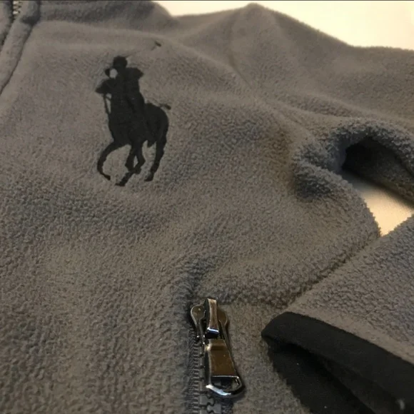 Polo Ralph Lauren kids fleece zipper jacket size 4T - Picture 5 of 10